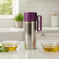 Supermom 750ml Stainless Steel Oil Pourer – Anti-Drip Kitchen Dispenser Bottle