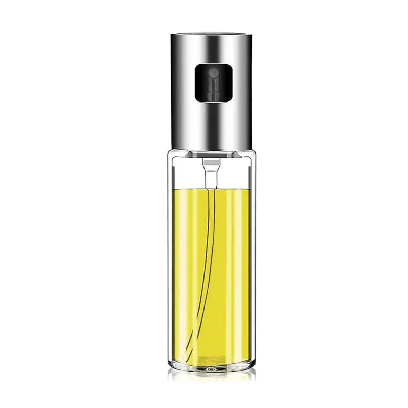 100ml Glass Oil Sprayer Dispenser Refillable Cooking Spray Bottle for Kitchen Use