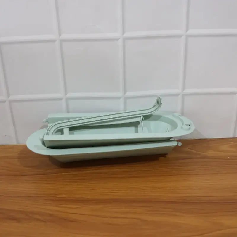 Plastic Telescopic Sink Storage Rack – Adjustable Kitchen Organizer