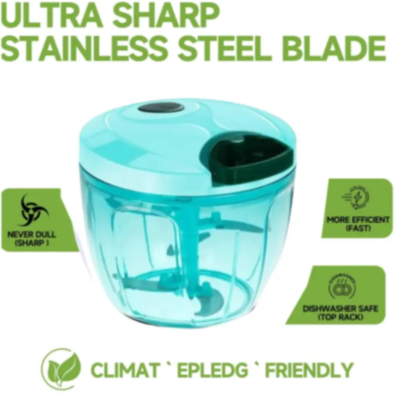 Manual Pull String Food Chopper Vegetable Cutter Dori Chopper Blender for Fruits Nuts and Onions