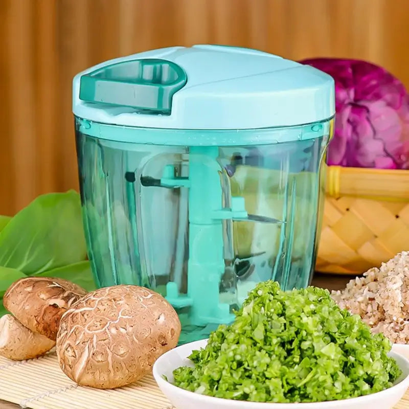 Manual Pull String Food Chopper Vegetable Cutter Dori Chopper Blender for Fruits Nuts and Onions