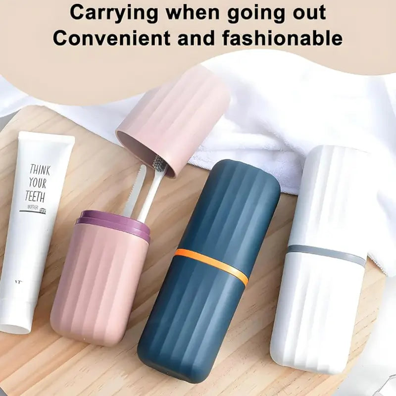 Multifunction Portable Travel Toothbrush Case – Travel Organizer